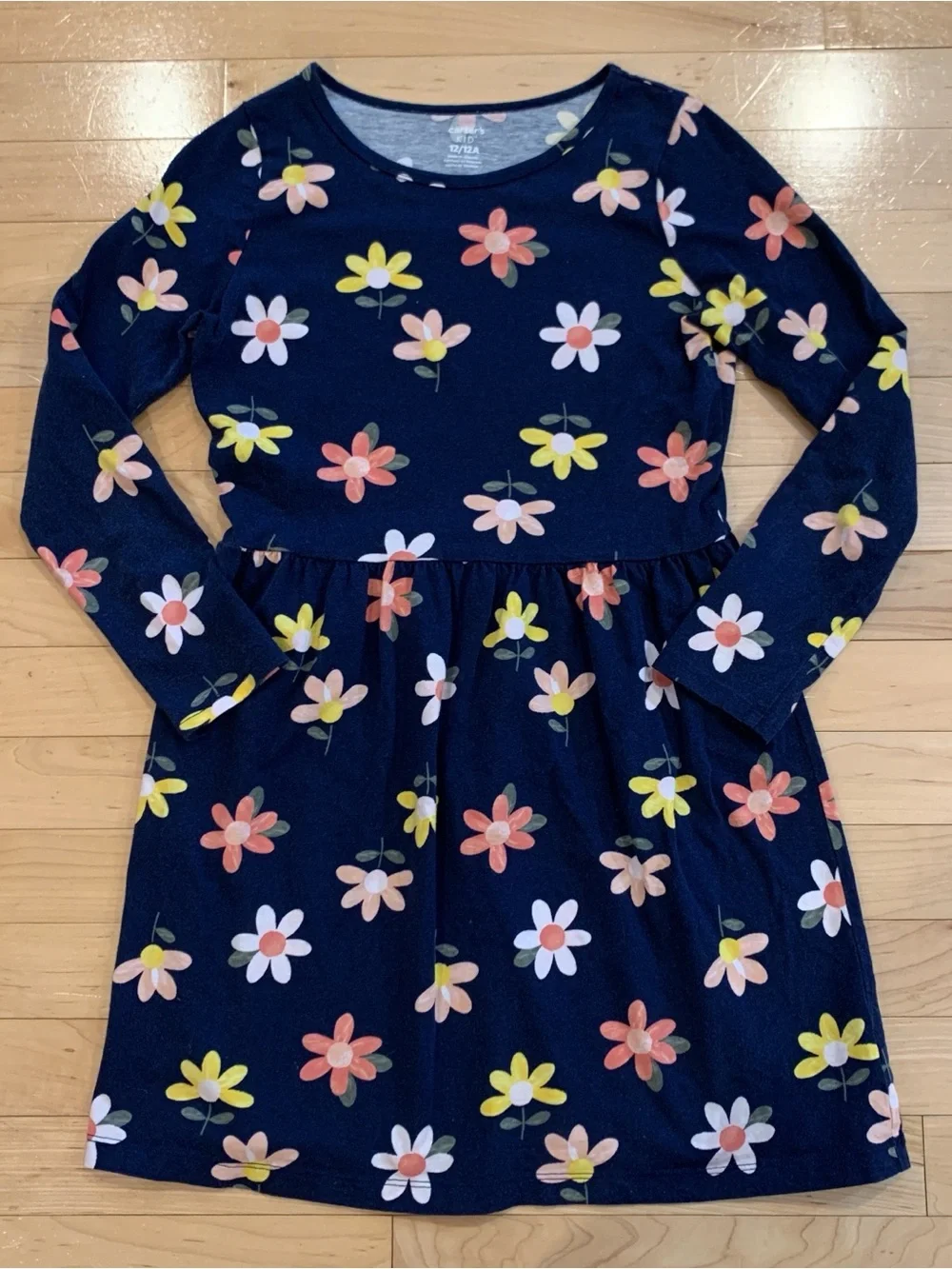 Carter's Youth Girls Size 12 Kids Long-Sleeve Dresses Set of 3